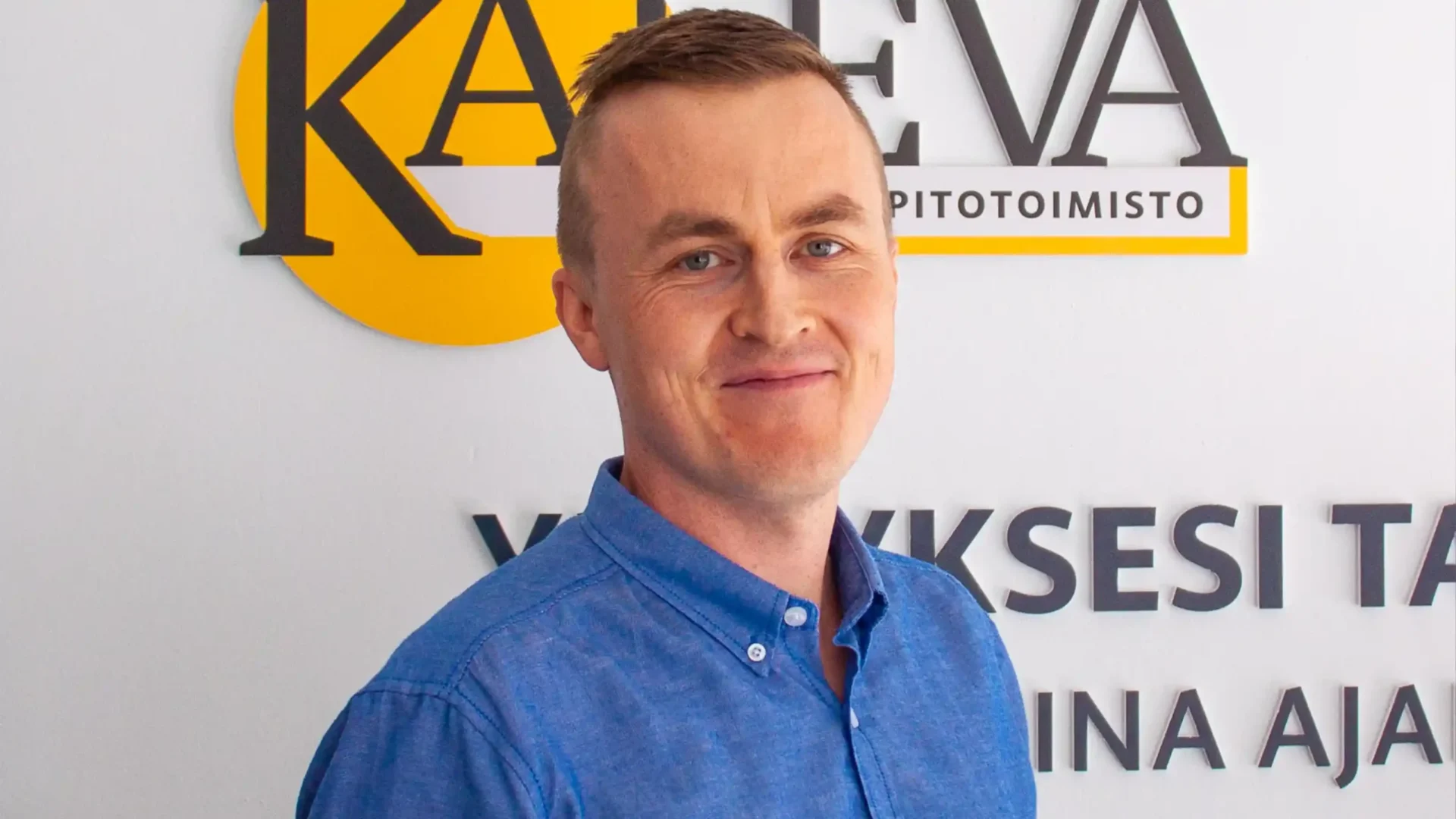 Panu Ylä-Sulkava, KLT, Bachelor of Business Administration, has been invited to become a partner of Kaleva